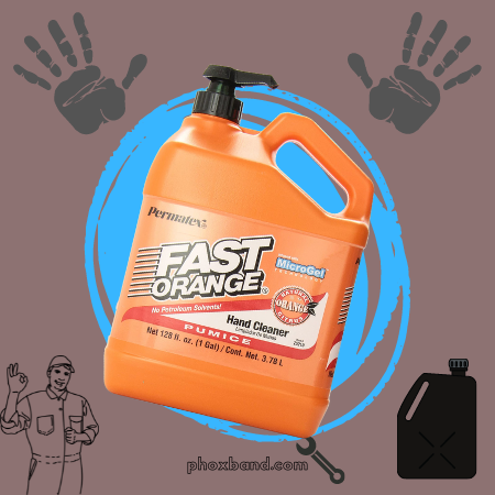 Permatex 25219-4PK Fast Orange Pumice Lotion Hand Cleaner