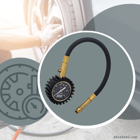 JACO ElitePro Tire Pressure Gauge