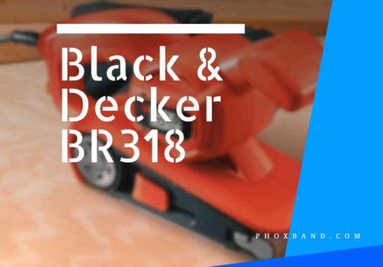 Black & Decker Electric Belt Sander BR318